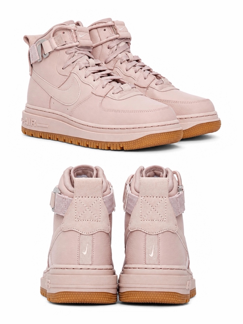 NIKE PINK AIR FORCE 1 HIGH UTILITY 2.0 SNEAKERS SZ 8 - BNIB